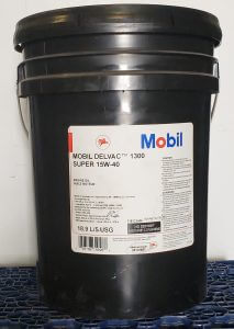 Pail of Mobil Delvac 1300 Super 15w-40